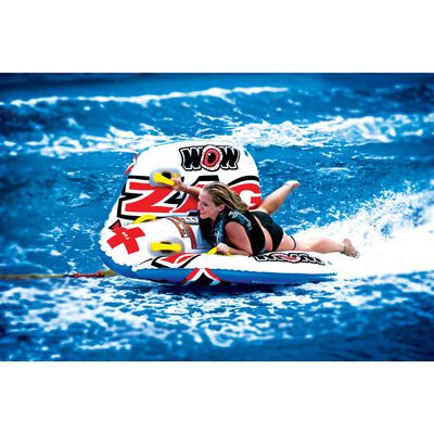 WOW Zig Zag Steerable Towable Tube