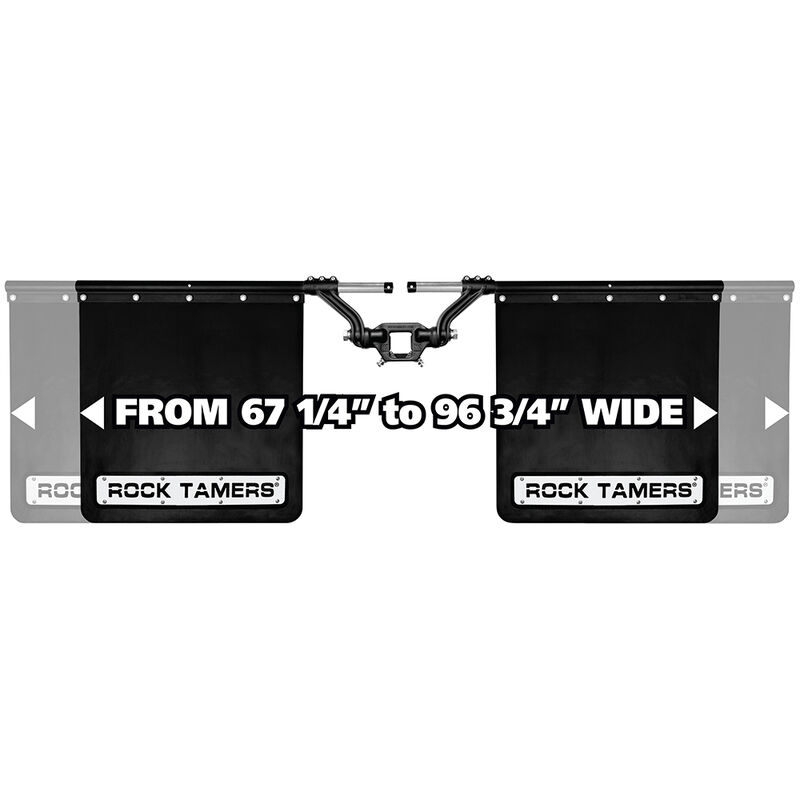 Rock Tamers 2" Hub Mud Flap System image number 6