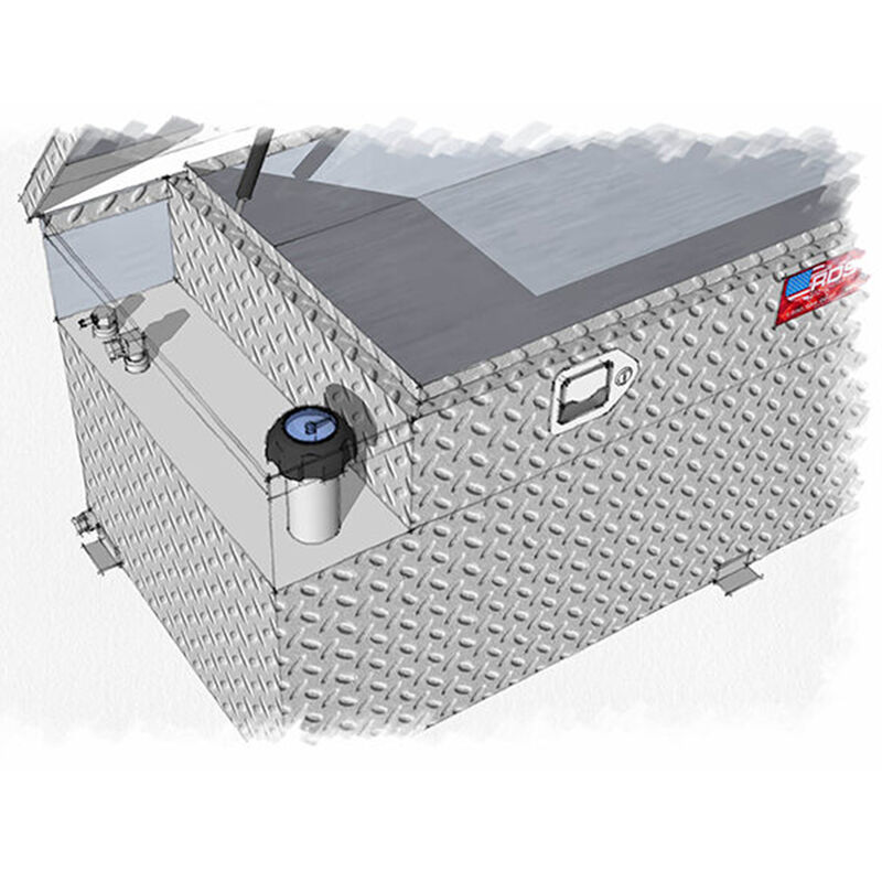 Auxiliary Combo Fuel & Tool Boxes 91 gallon image number 4