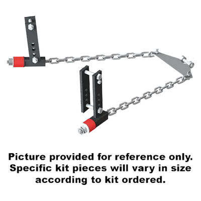 Andersen Hitches WD Trailer Kit for Extra Trailers, 3"/4"/5"/6" Brackets