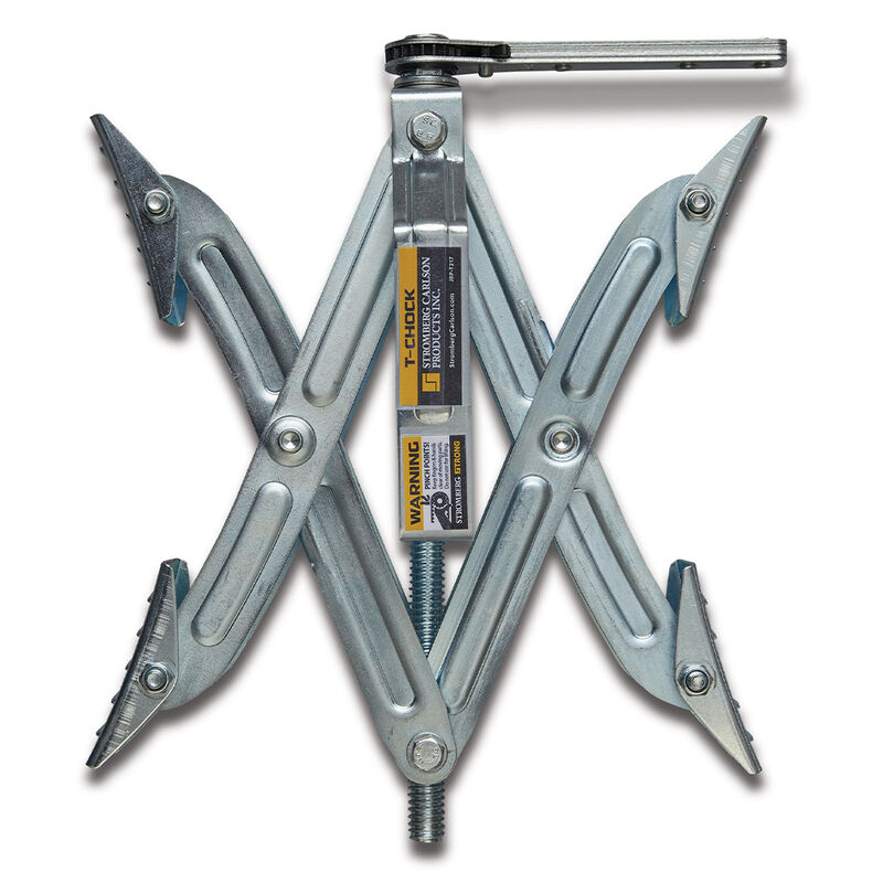 Stromberg Carlson Tandem Axle T-Chock, Single Pack with Wrench image number 1