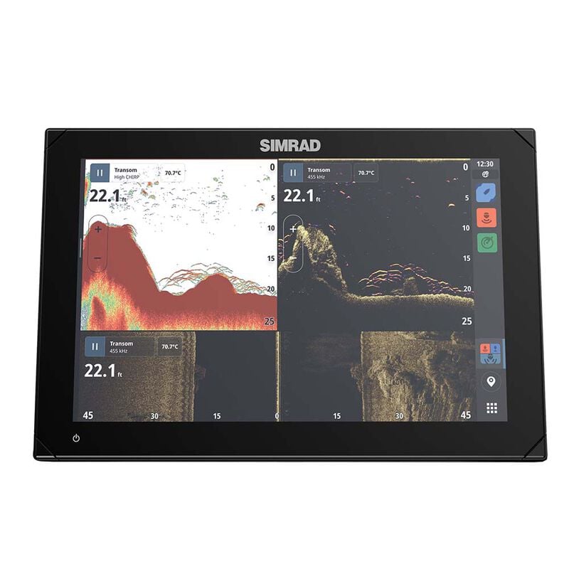 Simrad NSX 3012 Combo Chartplotter Fishfinder - Display Only - No Transducer image number 1