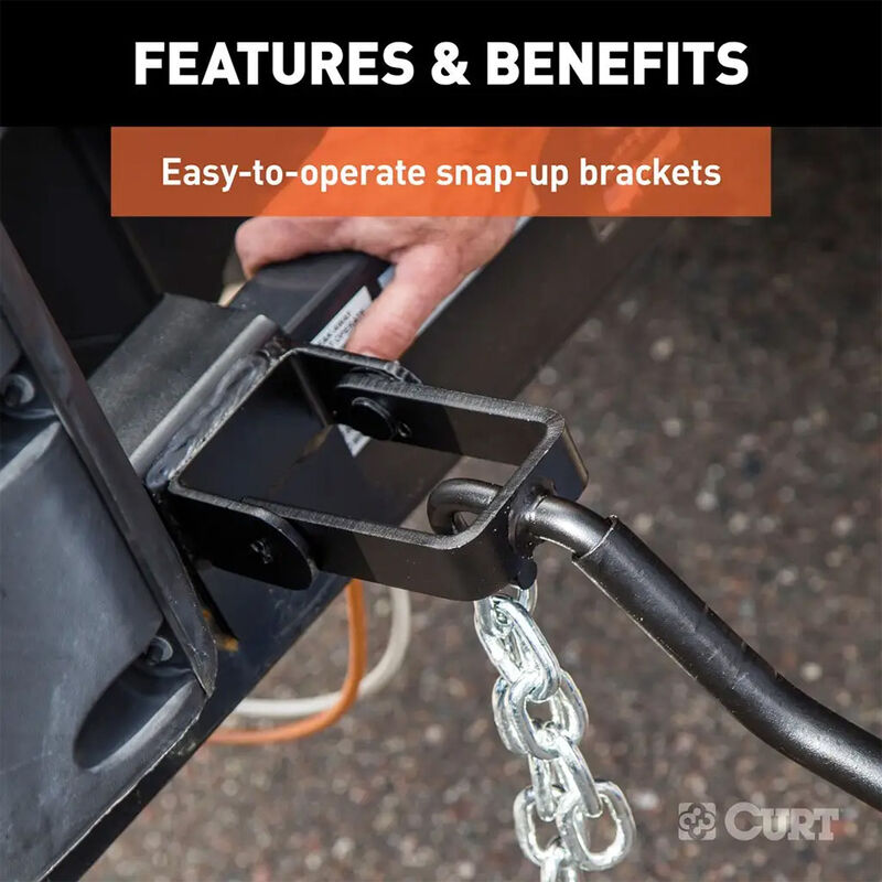 Curt Trunnion Bar Weight Distribution Hitch With Sway Control, 15K image number 9