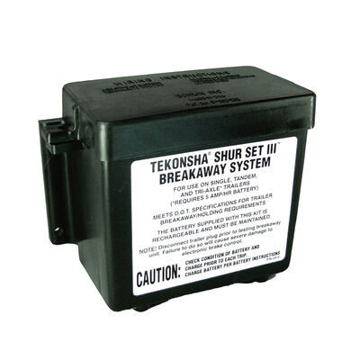 Tekonsha Breakaway Battery Box, All Polymer Lockable