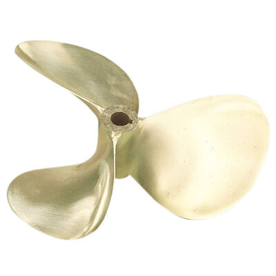 Michigan Dyna-Jet Cupped 3-Blade Prop, 1" SAE / Nibral, 13 dia x 15, LH