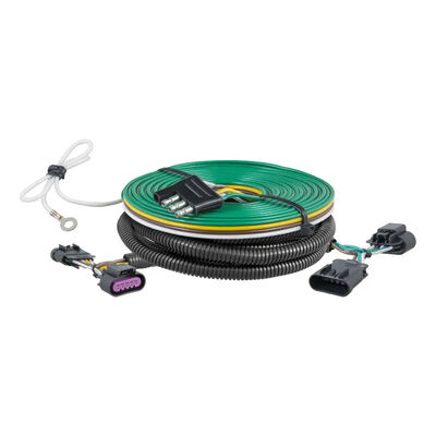 CURT 58927 Custom Towed-Vehicle RV Wiring Harness, Select Escalade, Suburban, Tahoe, Yukon, XL