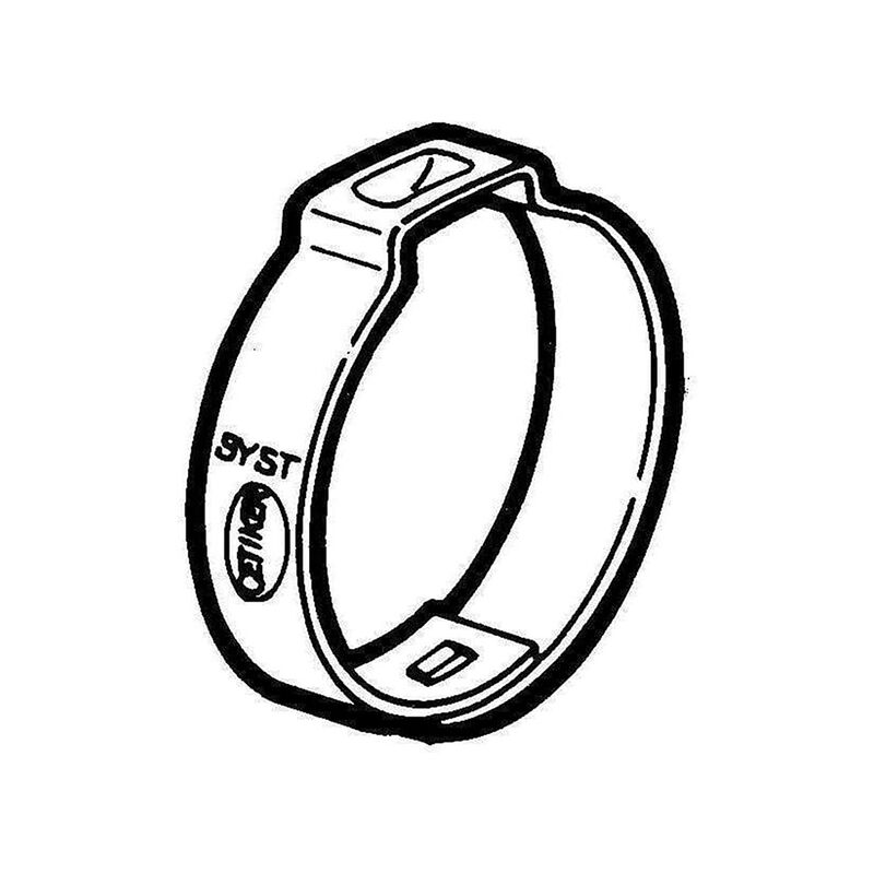 T-H Marine Stepless Ear Hose Clamps, 10.8 mm to 13.3 mm image number 4