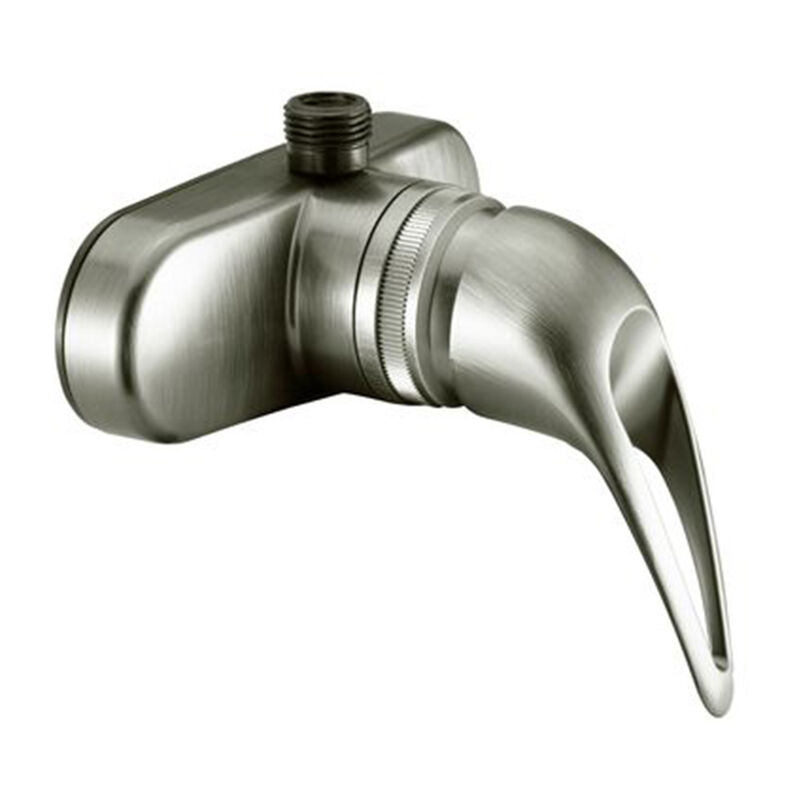 Dura Faucet Single Lever RV Shower Faucet, Satin Nickel image number 1