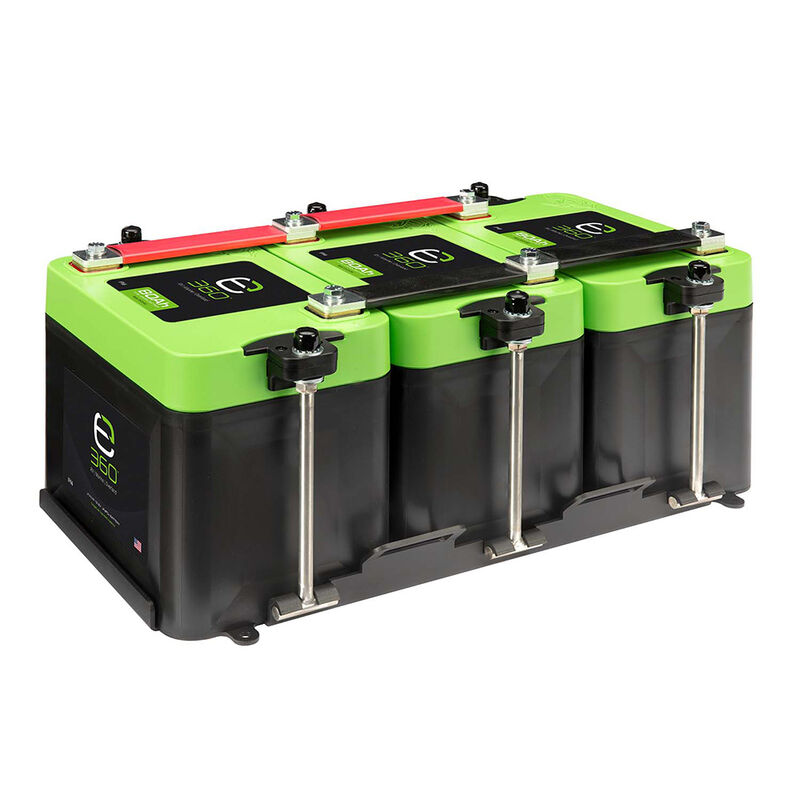 Expion360 Triple Mounting Kit for Group 24 60Ah, 80Ah, and 95Ah Batteries image number 2
