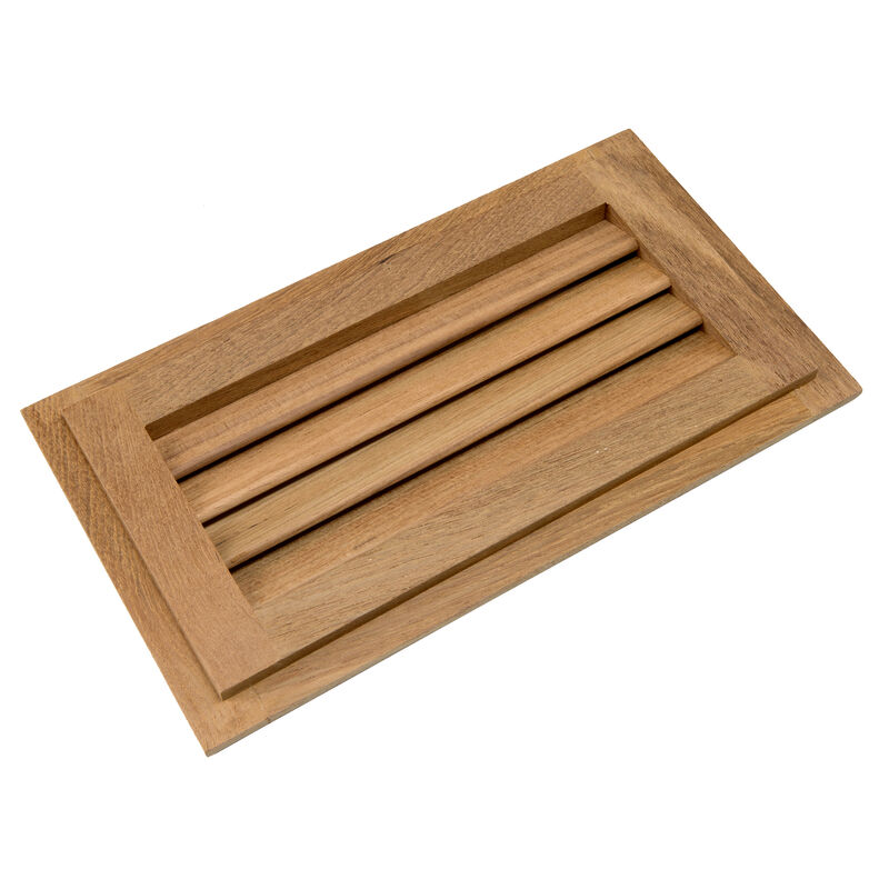 Whitecap Teak Louvered Insert, 6-3/8"H x 11-3/16"W x 3/4"D image number 2