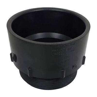 ICON Technologies RV Holding Tank Fitting, 3" Hub with DMV Male Adapter