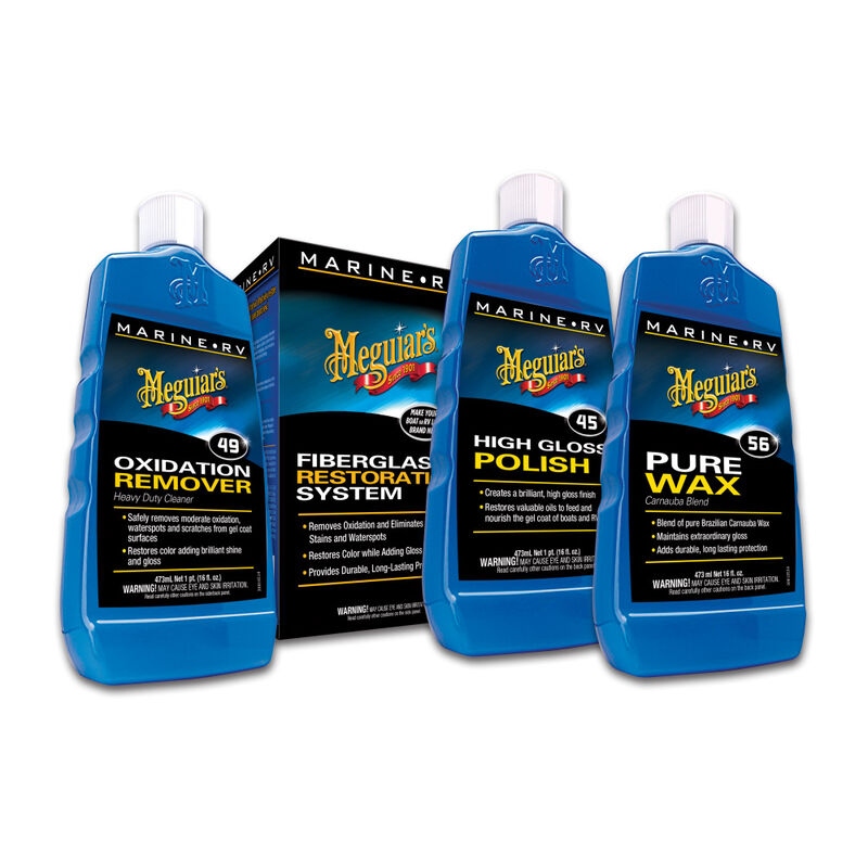 Meguiar's Marine/RV Fiberglass Restoration System image number 1