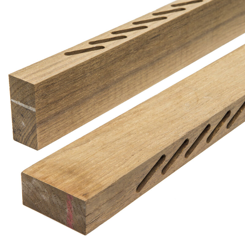 Whitecap Teak Louvered Door Side Rails, 1 Pair, 1-7/8"W x 7/8"D x 4'L image number 2