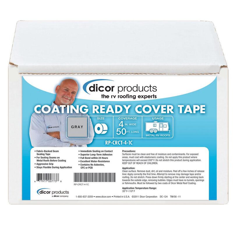 Dicor Coating-Ready Cover Tape, 50'L x 4"W image number 1
