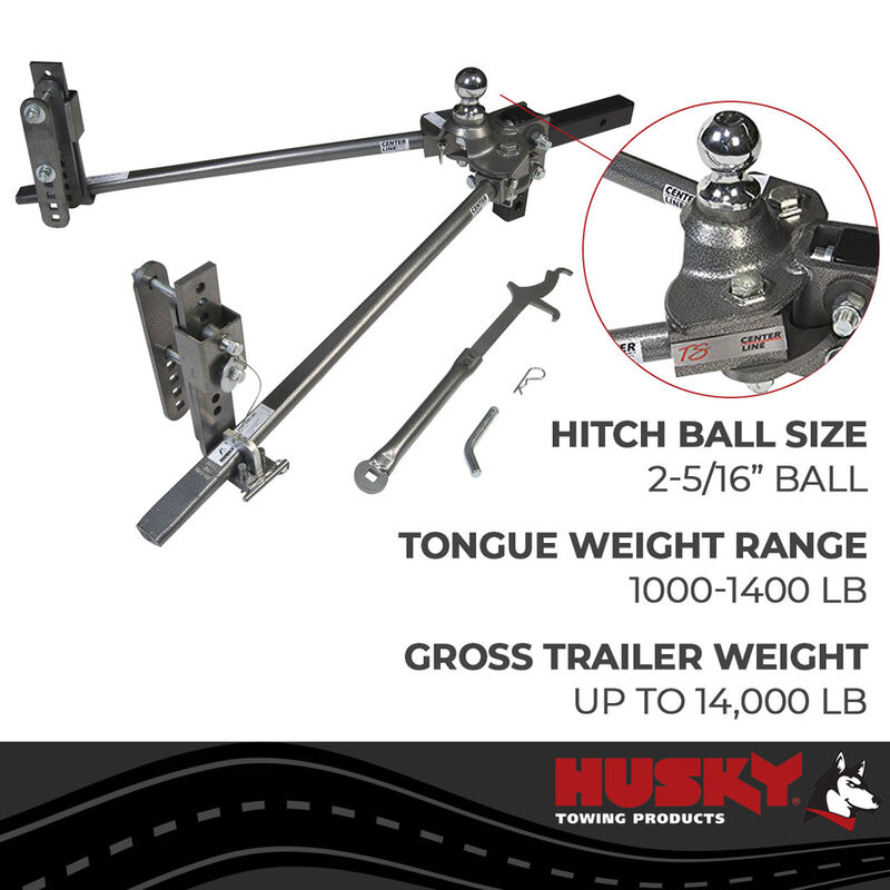 Husky Towing Center Line TS Weight Distribution Hitch image number 4