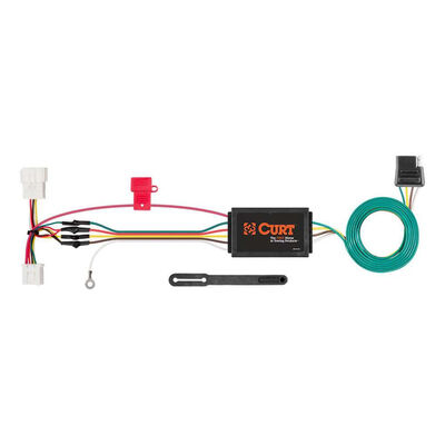 CURT 56158 Custom Wiring Harness, 4-Way Flat, Select Honda CR-V