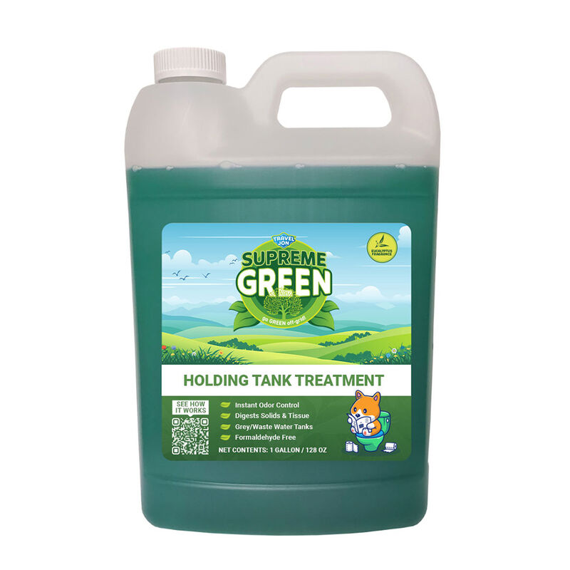Travel Jon Supreme Green RV Holding Tank Deodorant - Gallon image number 1