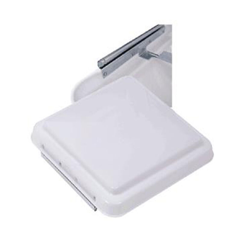 Ventmate RV Roof Vent Lid for Ventline and Elixir 1995 and Newer 14" x 14" Vents, White image number 1