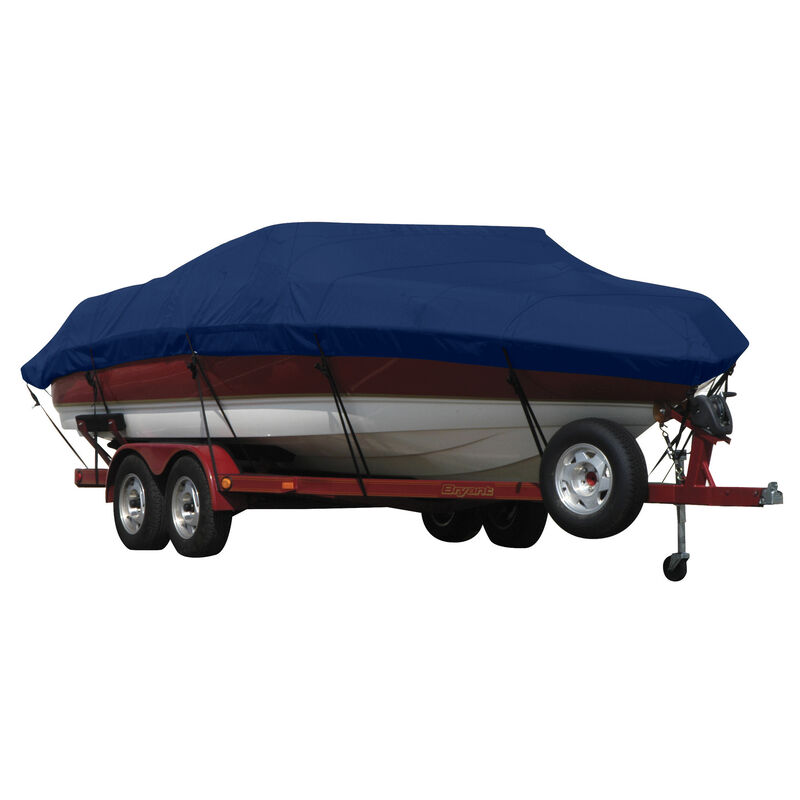 Exact Fit Covermate Sunbrella Boat Cover for Bluewater Venture Venture I/O. Marine Blue image number 1