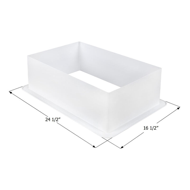 Icon Technologies RV Skylight Garnish for SL1422 Skylight, 7" Trimmable Depth image number 2