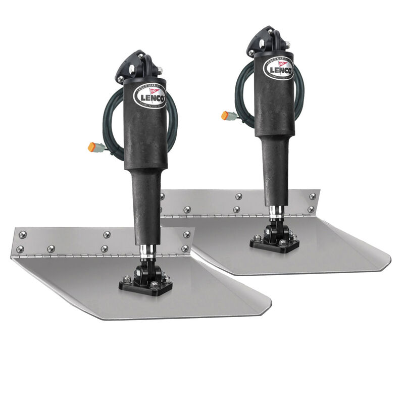 Lenco 12" x 12" Standard Trim Tab Kit image number 1