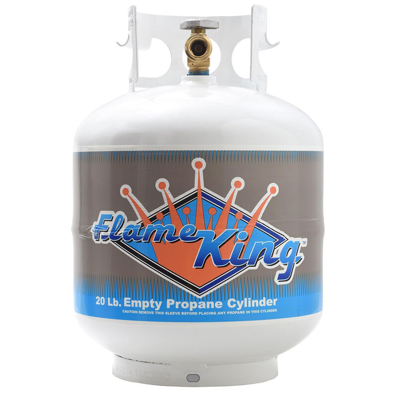 Flame King 20-lb. Empty Propane Cylinder with OPD image number 1