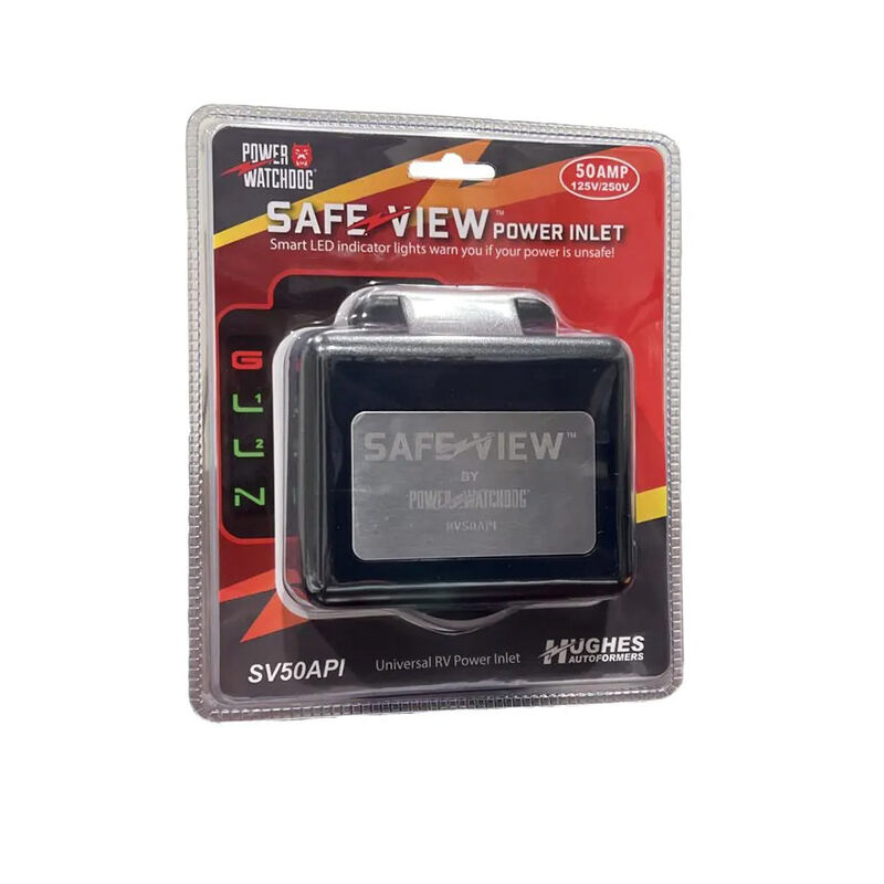 Power Watchdog SafeView Smart RV 50-Amp Power Inlet, Black image number 1