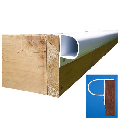 Dock Edge Premium PVC "P" Profile, 32'