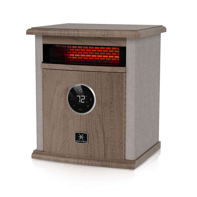 Heat Storm A-1500-ILODT 1500-Watt Deluxe Signature Design Cabinet Heater, Tan image number 1