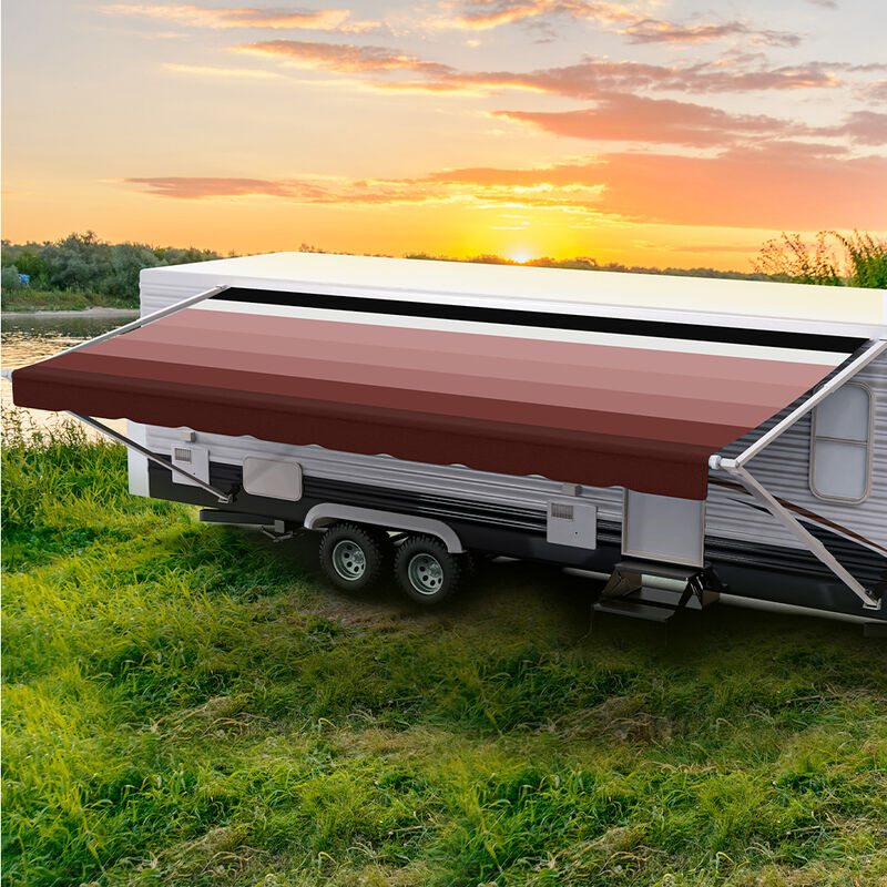 ShadePro Vinyl RV Awning Replacement Fabric image number 1