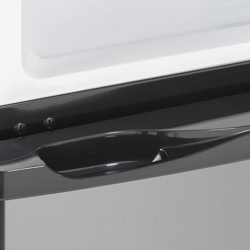 GE 9.8 Cu. Ft. 12V DC Power Compressor Top-Freezer Refrigerator, Stainless Steel image number 6