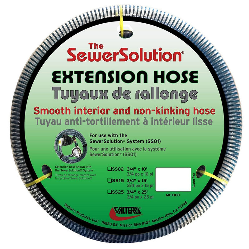 Valterra SewerSolution Extension Hose, 25' image number 1
