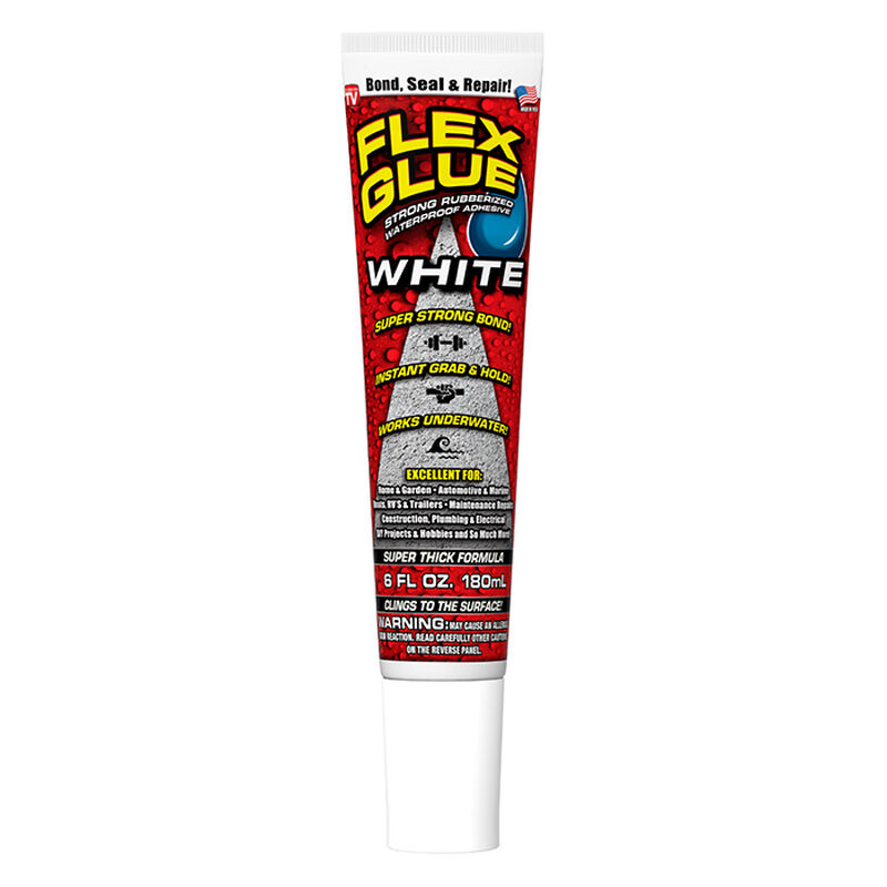Flex Seal Flex Glue, White, 6 oz. Easy Squeeze Tube image number 1