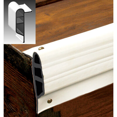 Dockmate Heavy-Duty Double-Molded Dock Profile, Large Edge Guard
