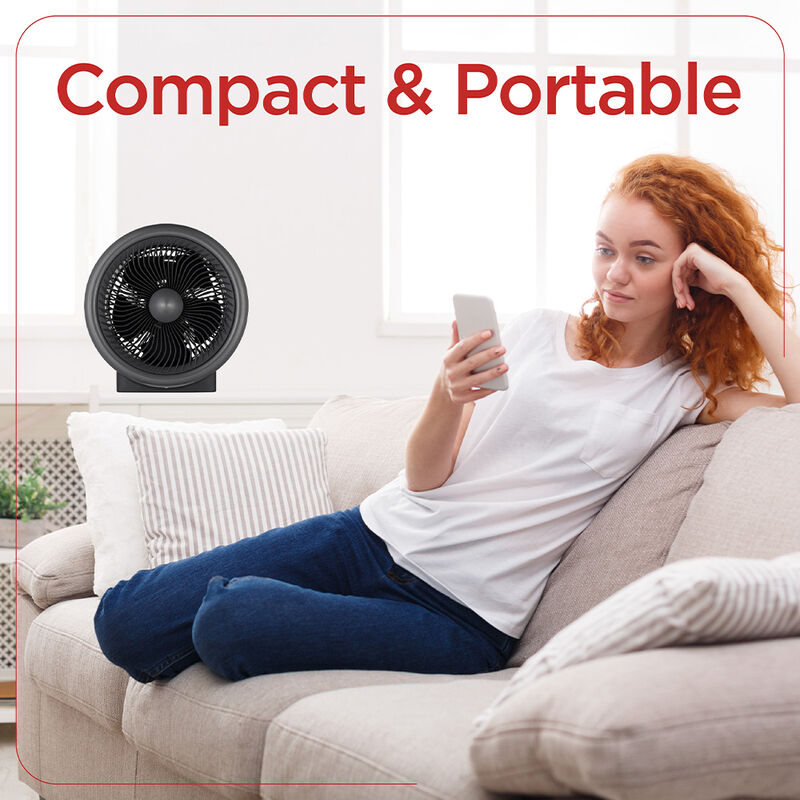 Black+Decker 1500W Digital Turbo 2-in-1 Electric Heater image number 5