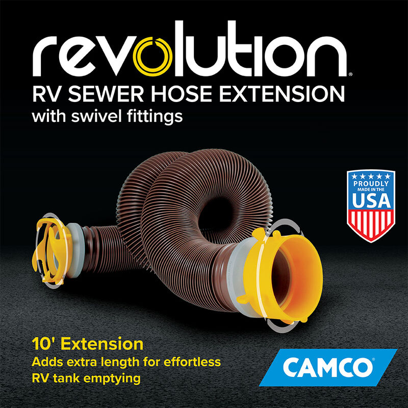 Camco 20 Feet Gray Sewer Hose image number 8
