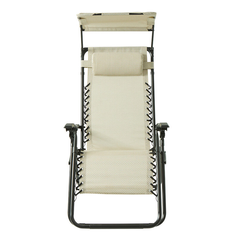 Venture Forward Chevron Canopy Recliner image number 1