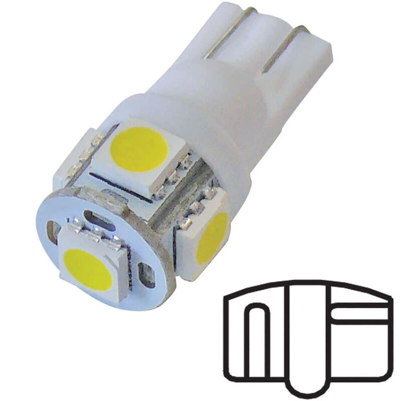 2 pack of LED bulbs for all 194 applications image number 2