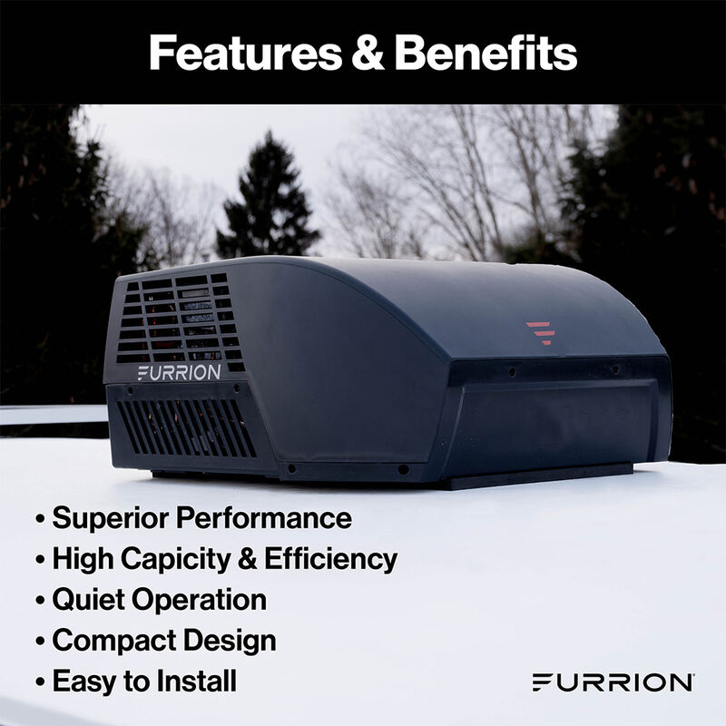 Furrion Chill Cube 18K Variable Speed RV Air Conditioner, Non-Ducted, Black image number 6