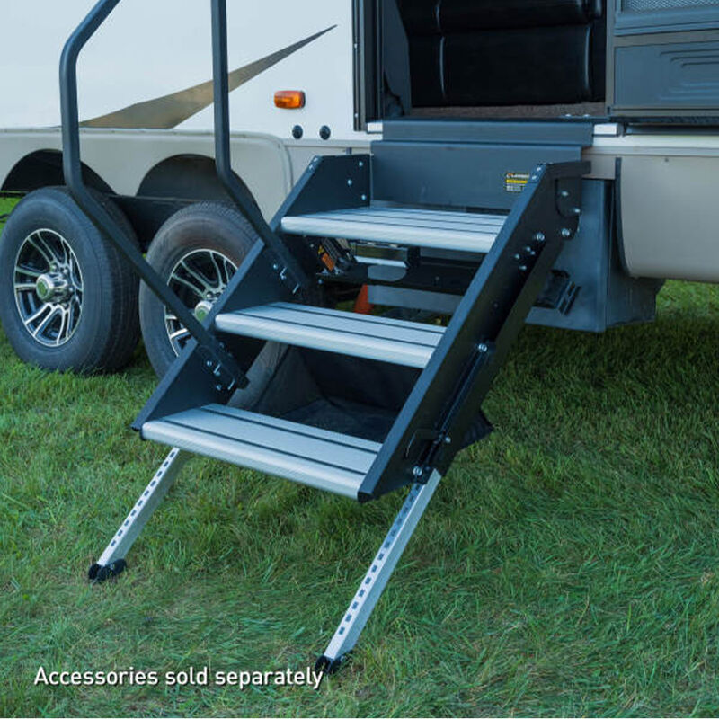 Lippert SolidStep 4.0 Premium RV Steps for 30" Doorway, Triple Step with Lift Assist image number 3