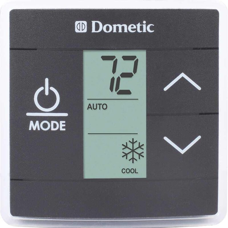 Dometic Capacity Touch Thermostat with Control Kit, Cool/Furnace/Heat Strip, Black image number 1