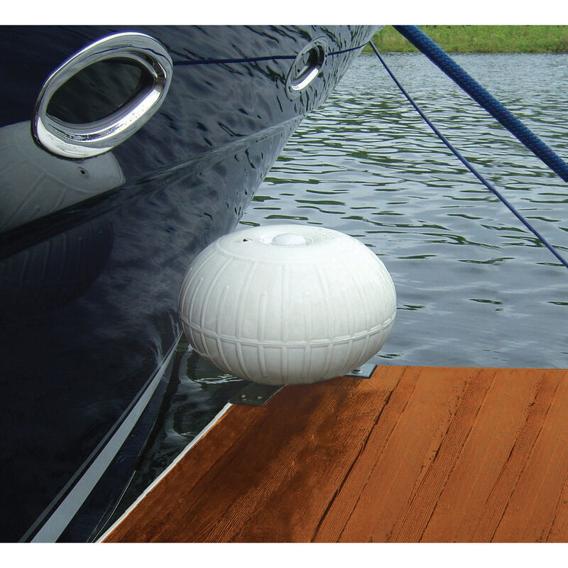 Dockmate Corner-Mount Inflatable 18" Dia. Dock Wheel image number 2