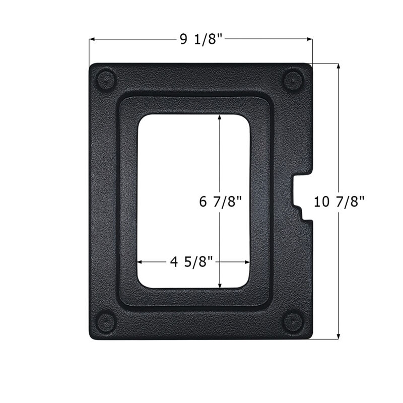 ICON Technologies Travel Supreme Interior Door Lock Garnish image number 2