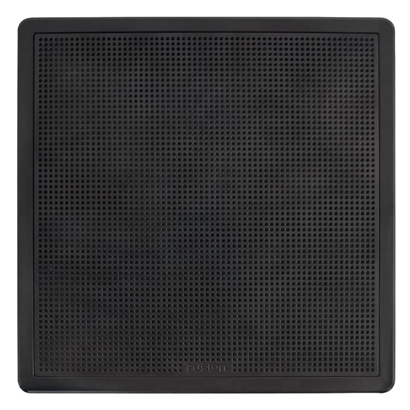 FUSION FM-S10SW FM Series 10" 400W Flush Mount Marine Subwoofer - Square Grill image number 1