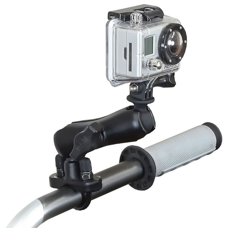 RAM Mount GoPro HERO Handlebar/Rail Mount Adapter With Standard Arm image number 1