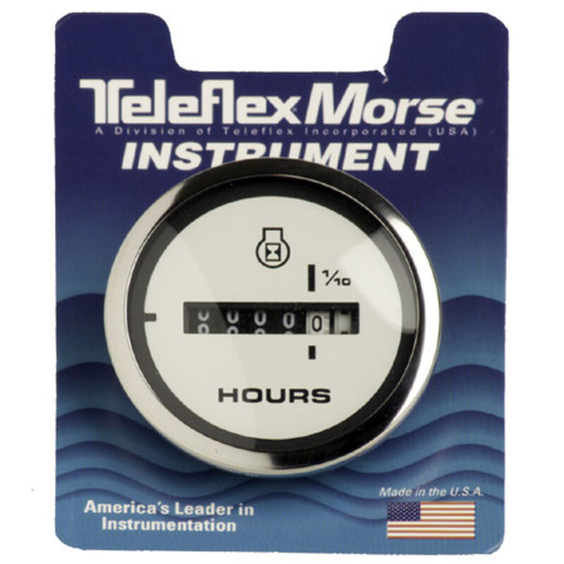 Sierra White Premier Pro 2" Hour Meter image number 1