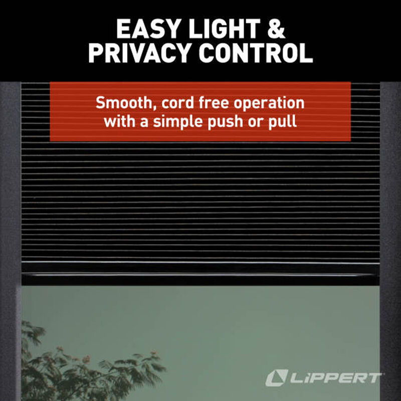 Lippert Thin Shade EcoCell RV Window Shade for Prepped Lippert Entry Doors image number 6