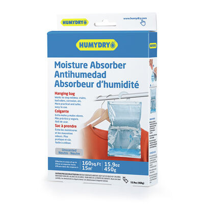 HUMYDRY Moisture Absorber Hanging Bag, 15.9 oz.