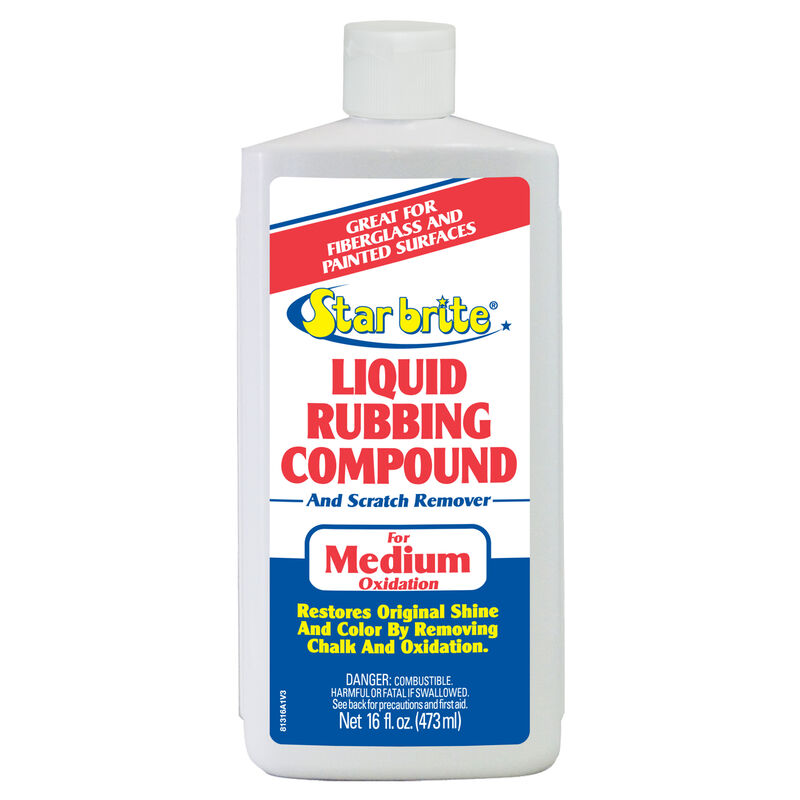 Star Brite Liquid Rubbing Compound For Medium Oxidation, 16 oz. image number 1