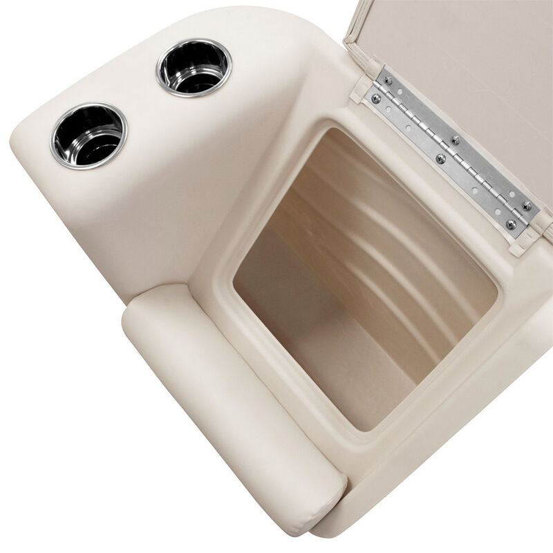 Wise Premier Pontoon Boat Seat Lean-Back Lounge, Left Side image number 3